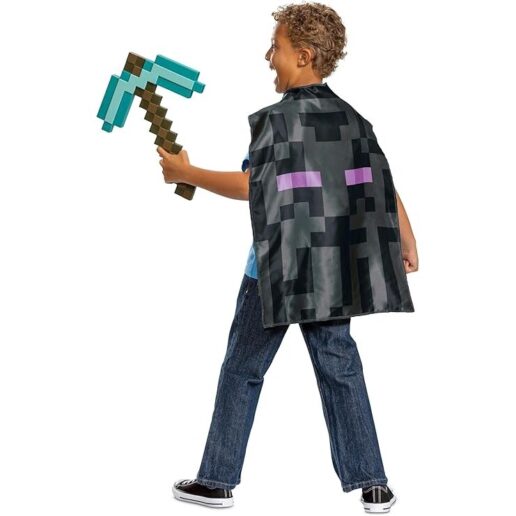 Minecraft Cape + pickaxe