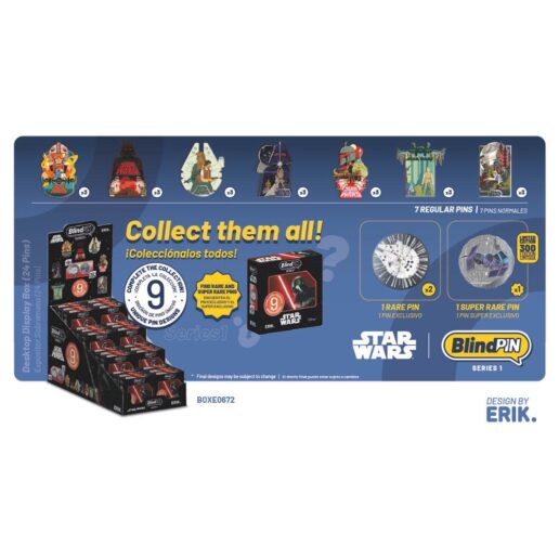 Star Wars pin mystery collectible BlindPIN