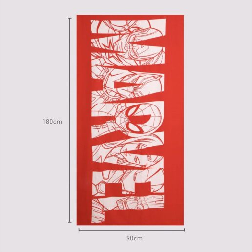 Marvel Logo microfibre beach towel