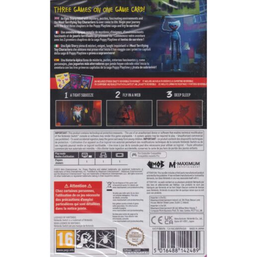 Poppy Playtime Triple Pack Nintendo Switch