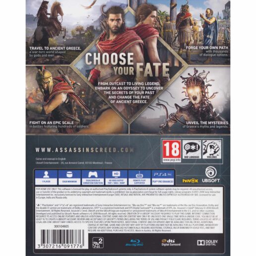 Assassins Creed Odyssey Playstation 4 PS4 (Begagnad)