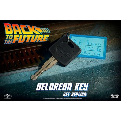 Back to the Future Delorean key replica