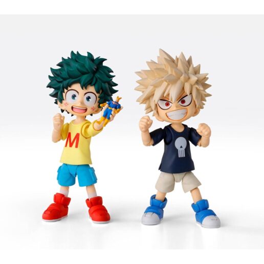 My Hero Academia Izuku Midoriya & Katsuki Bakugo Childhood S.H. Figuarts figure 8,5cm