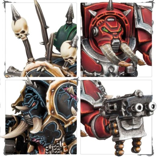 Warhammer 40K Chaos Space Marine Chaos Terminator Squad