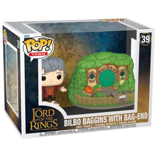 POP figure Town The Lord of the Rings Bilbo Baggins with Bag-End