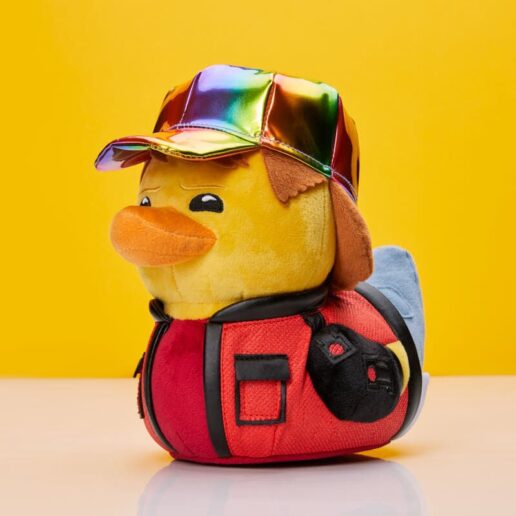 Back to the Future Marty Mcfly Rubber duck plush toy 23cm