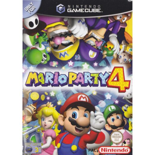 Mario Party 4 Nintendo Gamecube (Utan manual, Begagnad)