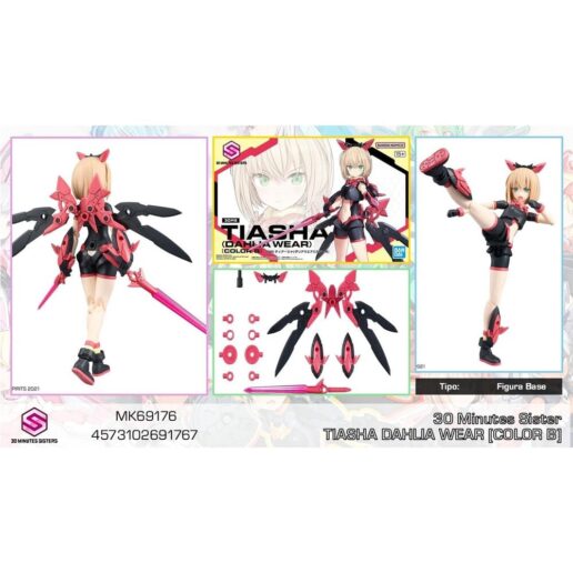 30 Minutes Sisters Tiasha Dahlia Wear Color B Model Kit 30MS