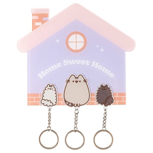 Pusheen key holder with keychain