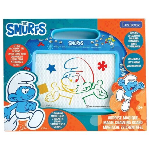 Smurfs magnetic drawing board