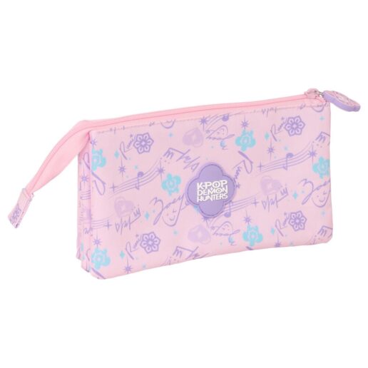 Kpop Demon Hunters Chibi triple pencil case