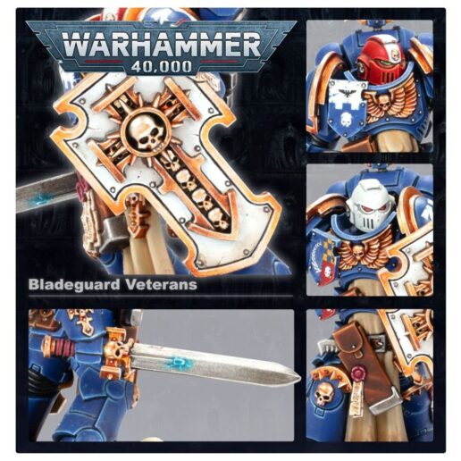 Warhammer 40K Space Marines Bladeguard Veterans