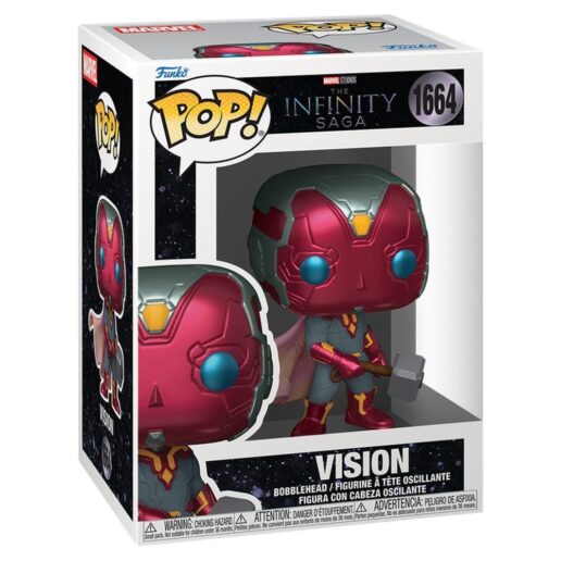 POP figure Marvel Studios The Infinity Saga Vision with Mjolnir