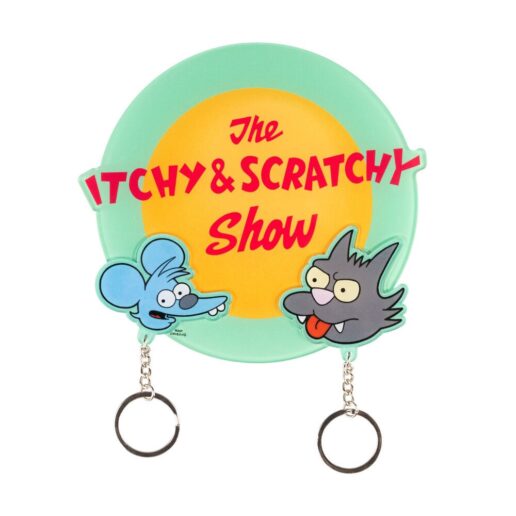 The Simpsons key hanger with keyring
