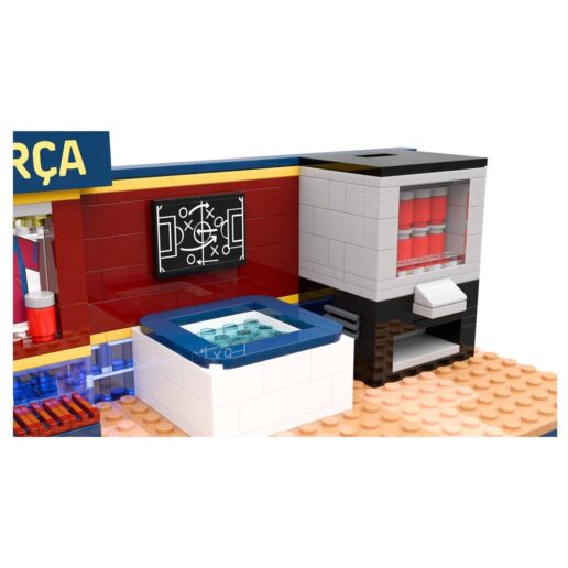 FC Barcelona dressing room set with figure 439pcs