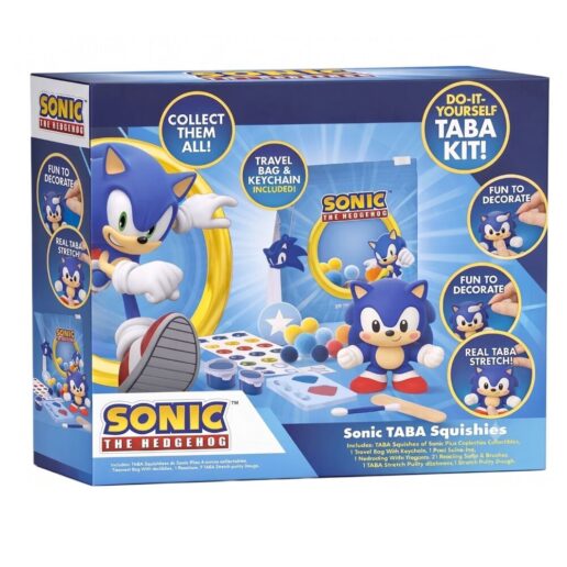 Sonic The Hedgehog Assorted Taba Squishy Creative kit