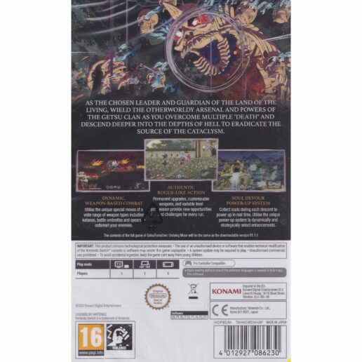 GetsuFumaDen Undying Moon Nintendo Switch
