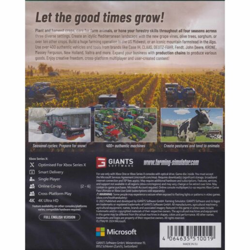 Farming Simulator 22 Xbox Series X Xbox One