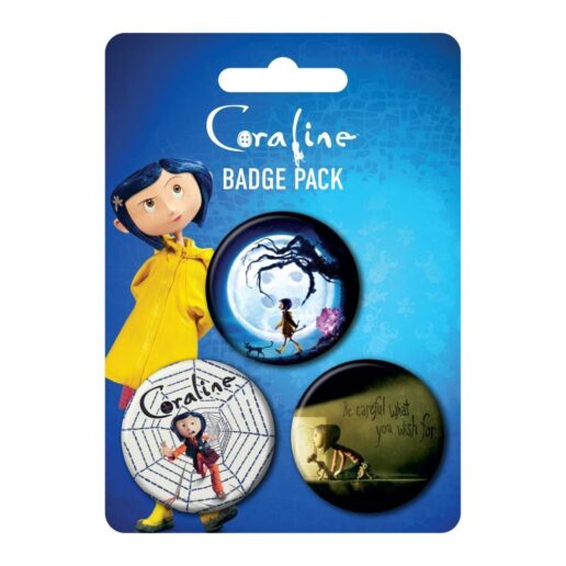 Coraline set 3 badges