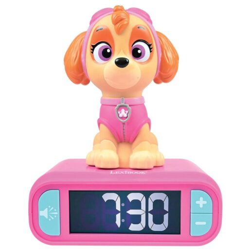 Paw Patrol Skye 3D night light digital alarm clock
