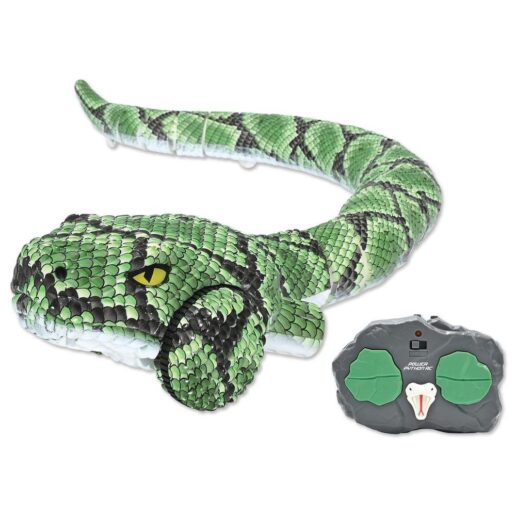 Remote control amphibious snake toy