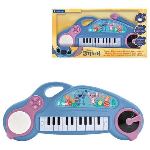 Disney Stitch Electronic keyboard with lights