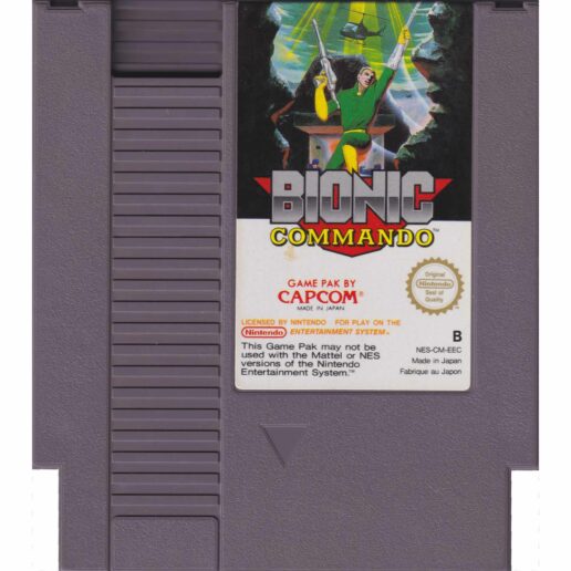 Bionic Commando Nintendo NES SCN (Begagnad)