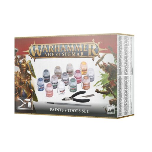 Warhammer AoS Paints + Tools Set