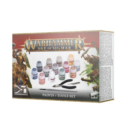 Warhammer AoS Paints + Tools Set Warhammer AoS Paints + Tools Set