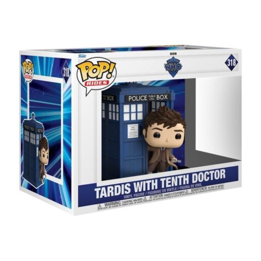 POP figure Rides Deluxe Doctor Who Tardis with Tenth Doctor