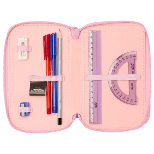 Kpop Demon Hunters Chibi triple pencil case 37pcs