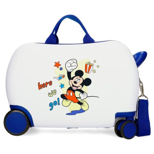Disney Mickey Here We Go ABS trolley suitcase 45cm