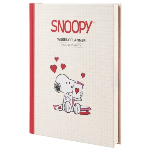 Snoopy A5 undated weekly planner