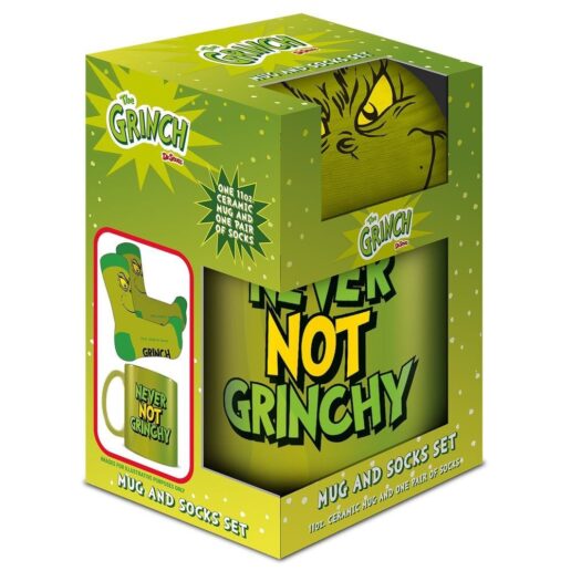 The Grinch mug & sock set