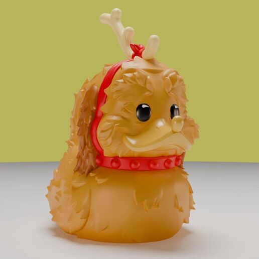 The Grinch Max Rubber duck figure 5cm