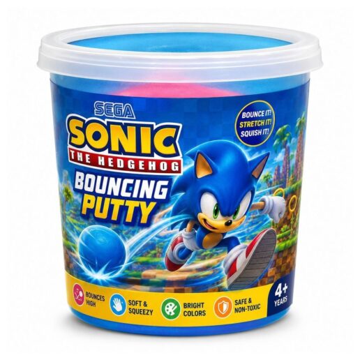 Sonic The Hedgehog Assorted Bouncing putty