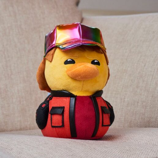 Back to the Future Marty Mcfly Rubber duck plush toy 23cm