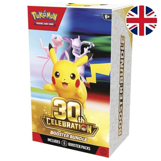 English Pokemon 30 Anniversary Booster Bundle Card came