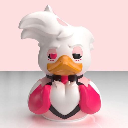 Hazbin Hotel Angel Dust Rubber Duck figure 9cm