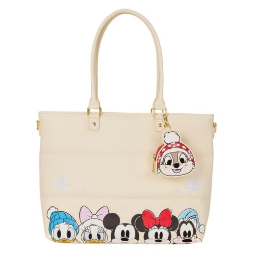 Loungefly Disney Mickey & Friends Puff Quilt bag and coin purse