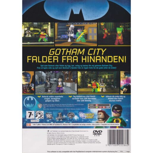 Lego Batman The Videogame Playstation 2 PS2 Nordic (Begagnad)