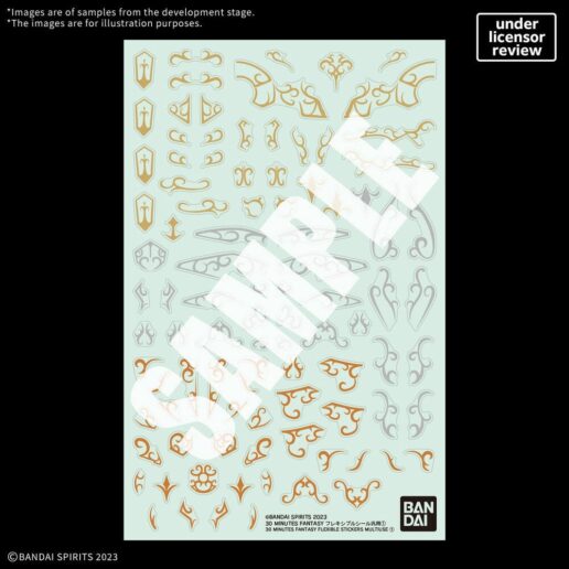 30 Minutes Fantasy Flexible Stickers Multiuse 1 Accessory Set