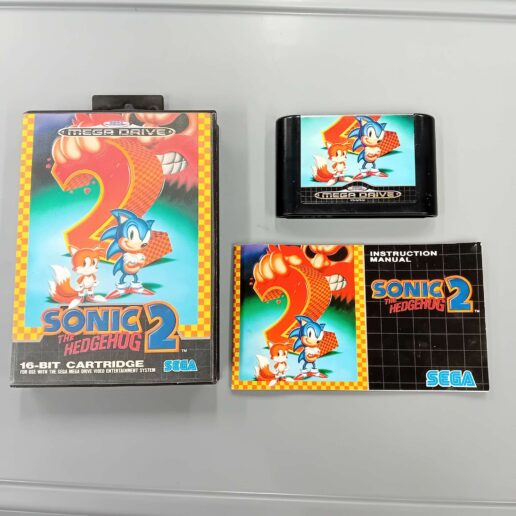 Sonic The Hedgehog 2 Sega Mega Drive (Begagnad)