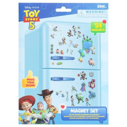 Disney Pixar Toy Story 5 die-cut magnet set