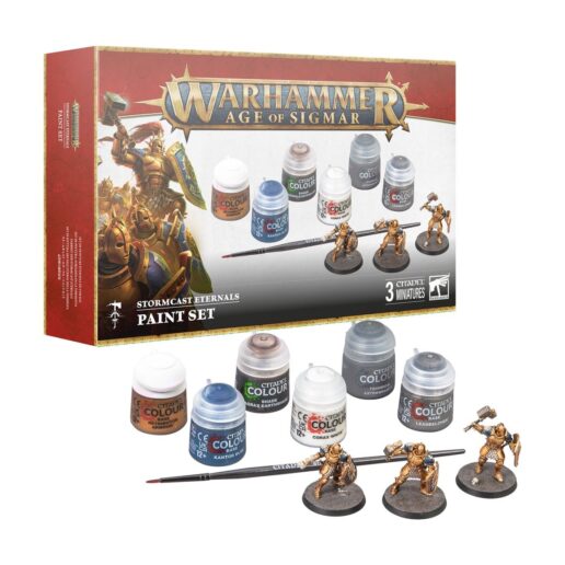 Warhammer AoS Stormcast Eternals Paints Set