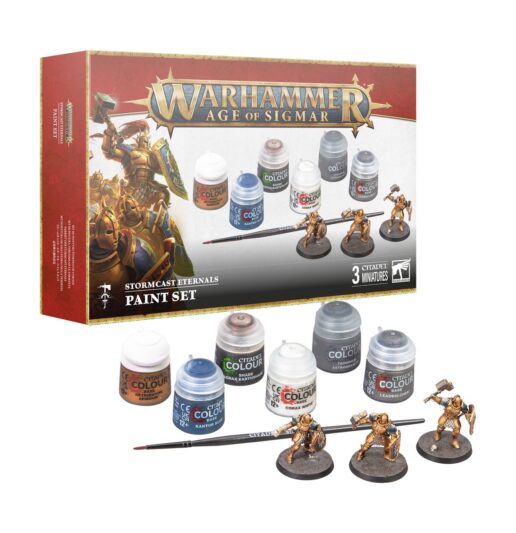 Warhammer AoS Stormcast Eternals Paints Set