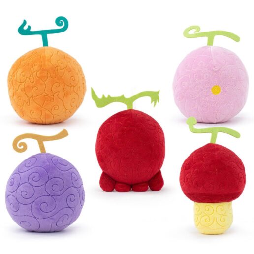 One Piece Devil Fruits assorted plush toy 18cm