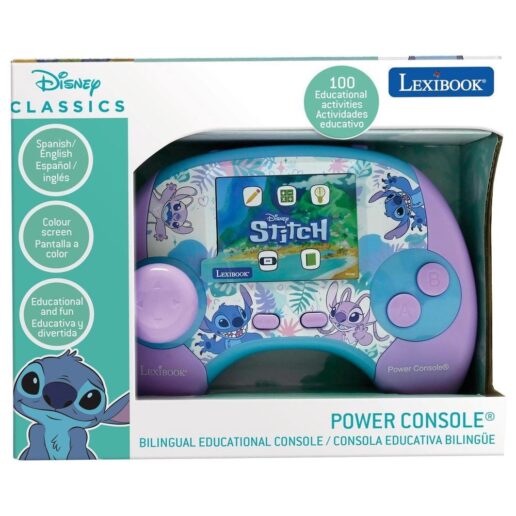 Disney Stitch Educational games console