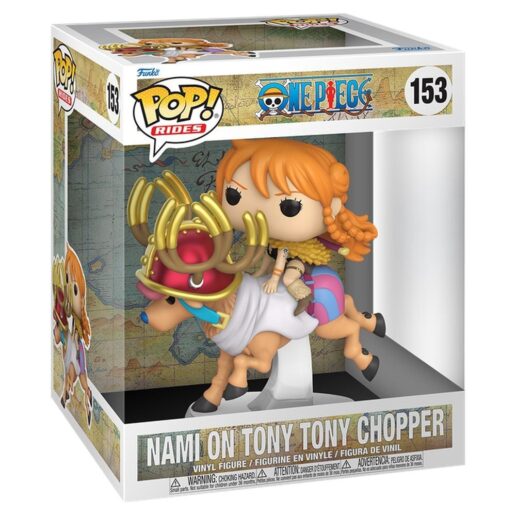 POP figure Rides Deluxe One Piece Nami on Tony Tony Chopper