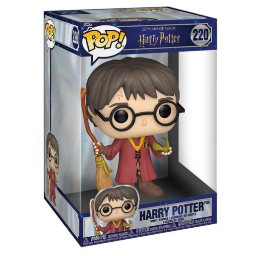 POP figure Jumbo Harry Potter with Nimbus 2000